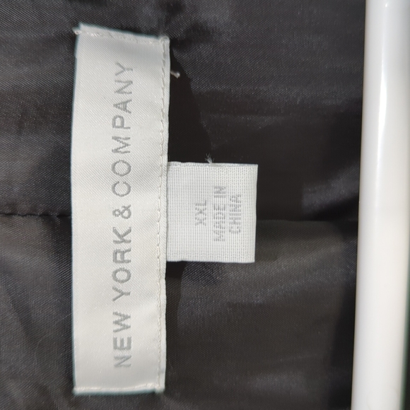 Embossed leather jacket - New York & Co - Picture 2 of 4